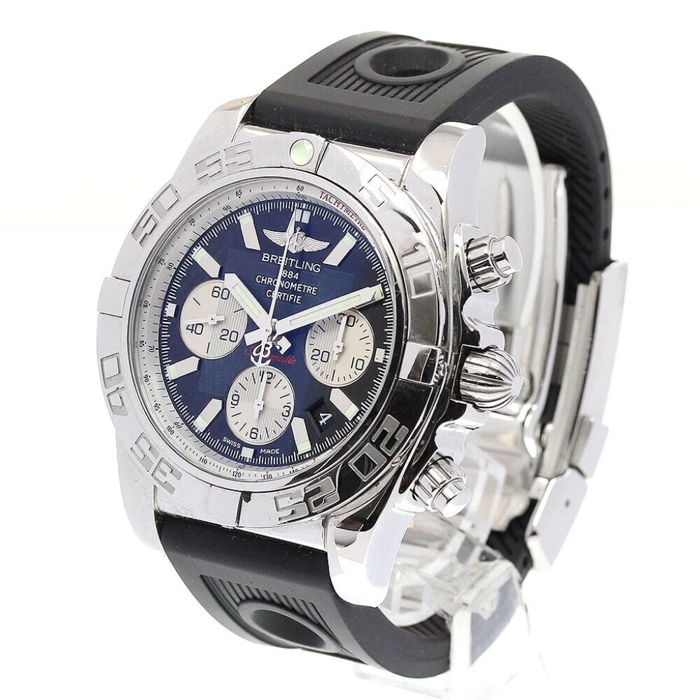 BREITLING Chronomat 44 AB0110 black Dial Automatic Men's Watch_803560